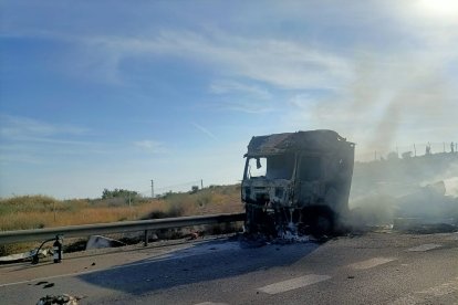 La nave frigorífica del camión estaba vacía.