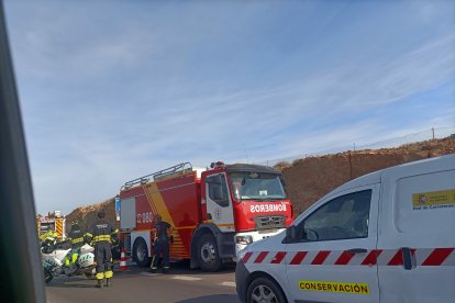 Efectivos desplazados a la zona.