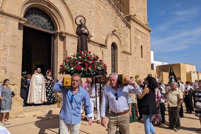 San Francisco de Asís ha salido en procesión en su día grande este 4 de octubre.