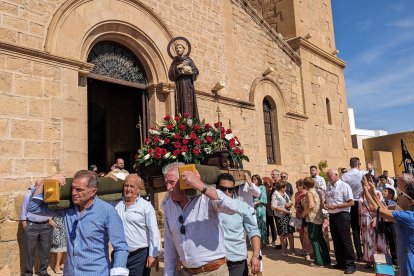 San Francisco de Asís ha salido en procesión en su día grande este 4 de octubre.