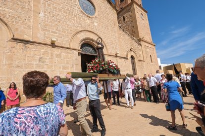 San Francisco de Asís ha salido en procesión en su día grande este 4 de octubre.
