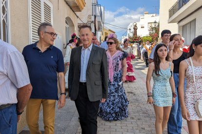 Los vecinos no se han perdido este primer día de festejos turreros.