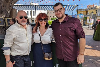 François, Beatriz y Alejandro.