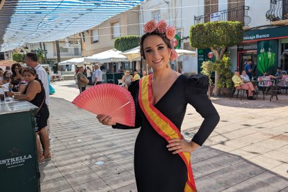 Claudia la reina de la Feria 2022.
