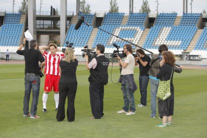 El artista almeriense se sintió como en casa.