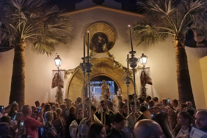 Nuestra Señora del Rosario, Porta Coeli, saliendo de San Isidro.