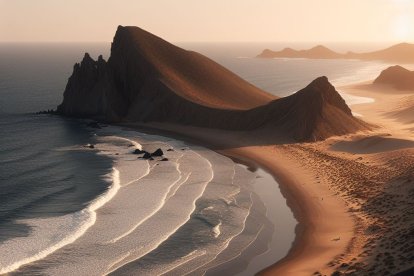 Playa de Mónsul.