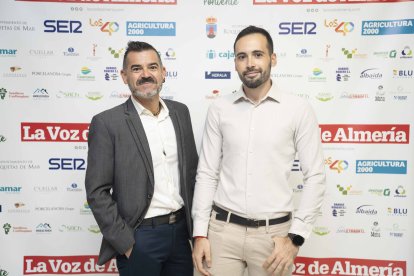 Raúl Garbín (Ayuntamiento de Velefique) y Alejandro Ruano.