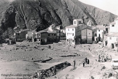 Zurgena, 1973. Familia Pérez Casquet.