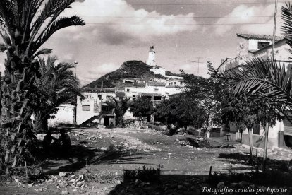 Zurgena, 1973. Familia Pérez Casquet.