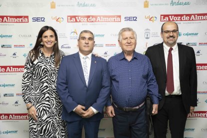 María, José Manuel, Pepe Rey y Antonio Corrales, de Benahadux.