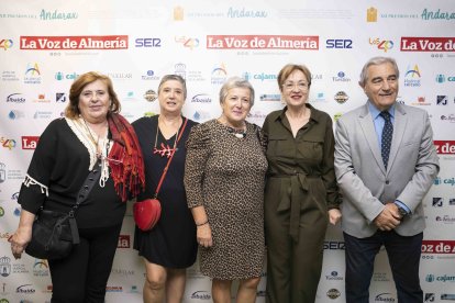 María Teresa Lao, Francisca Soto Felices, Mari Lola Soto, Antonia Sánchez Villanueva y Francisco Jesús Díaz Casimiro.