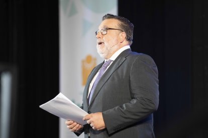 El periodista Alfredo Casas fue el encargado de presentar los XII Premios del Andarax.