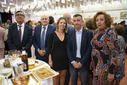 Carmen Cánovas Villegas, Jesús García, Marisol Moreno, Antonio Gutiérrez y Juan Manuel López Rodríguez.