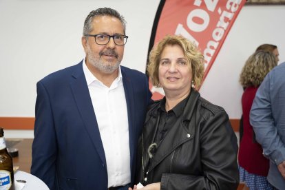 Antonio Valdivieso y María Isabel López López, de Comisiones Obreras.