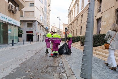 Almería, la zona andaluza con más incidencias por el temporal.