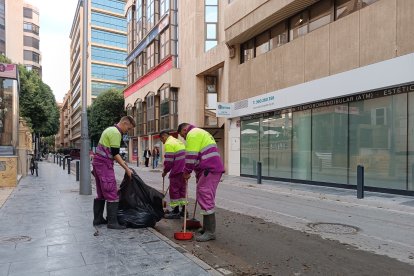 La ciudad de Almería recupera la normalidad.