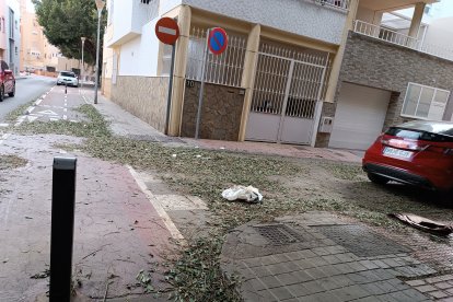 Efectos de la borrasca Ciarán.