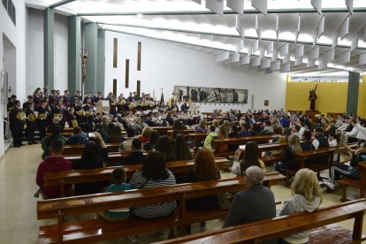 El templo de San Pío X estaba abarrotado.