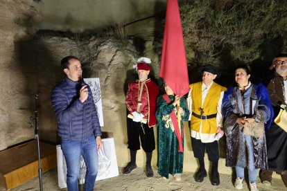 Alfonso García, alcalde de Vera en el acto conmemorativo de los 505 años del gran terremoto.