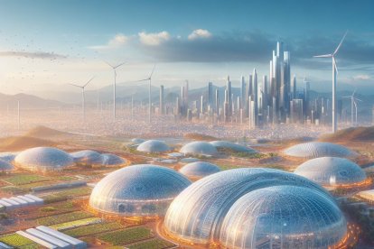 Invernadero en 2100.