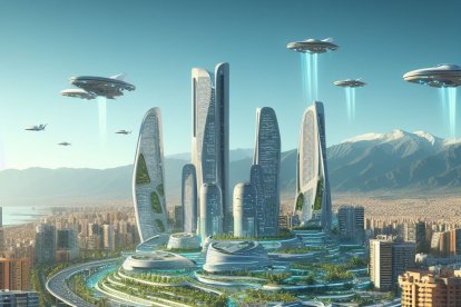 Almería recreada por IA.