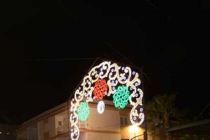 La comitiva de festejos inauguró el recinto ferial el pasado jueves.