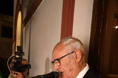 Francisco Navarro fue el encargado de dar el pregón.
