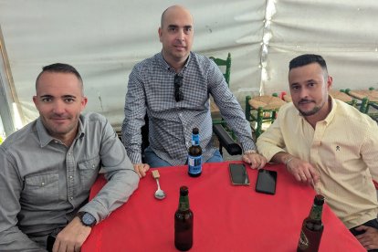 Ginés, Miguel y Juan José.