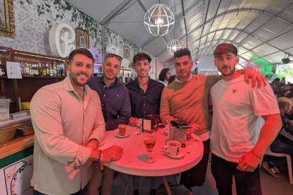 Raúl, Abel, Dani, Alejandro y Diego.
