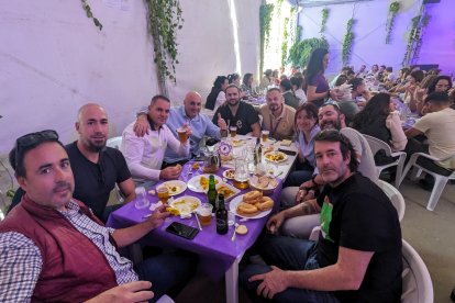 Equipo del Paso Morao.