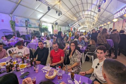 Ambiente festivo en la Feria de mediodía de Cuevas del Almanzora.