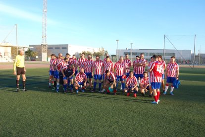 Preparados para la foto oficial.