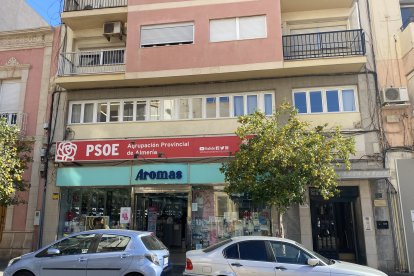 La sede provincial de los socialistas está en la Avenida Pablo Iglesias.