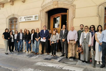 Concentración en Berja.