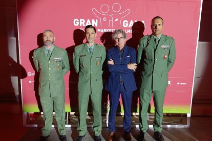 Carlos Pérez, Jonathan Baamonde, Juan Felipe Navarro, y Alfonso Casero.