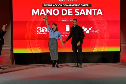 La clínica de fisioterapia, Mano de Santa, se alzó con el premio a Mejor Acción de Marketing Digital.