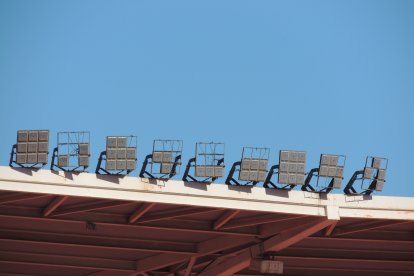 Todas las placas fundidas se retiraron para ir colocando las nuevas.