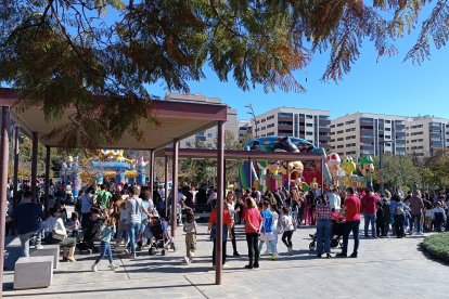 El Parque de las Familias durante el Día Internacional de la Infancia.