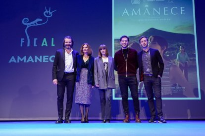 Tras la gala, se proyectó Amanece, de Juan Francisco Viruega.
