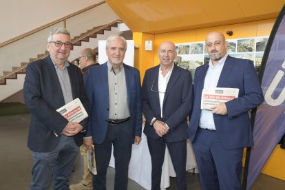 Juan Reca de UAL, Antonio Bretones, José Tomás Salido y Cristóbal J. Torrente.