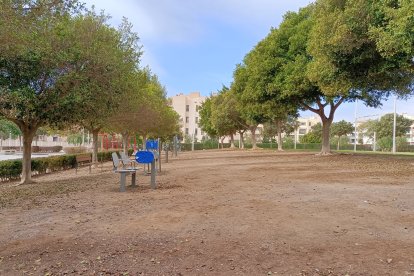 Imagen del parque biosaludable.