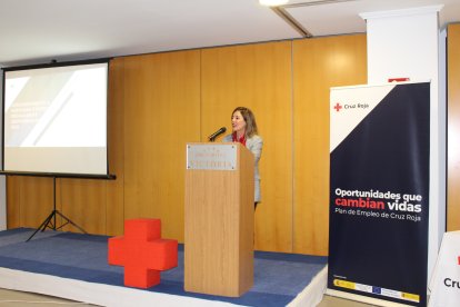 Virginia Gutiérrez, responsable de la Asamblea Local de Cruz Roja en El Ejido.