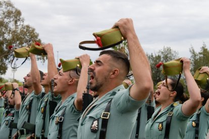 Legionarios en el día de Santa Bárbara.