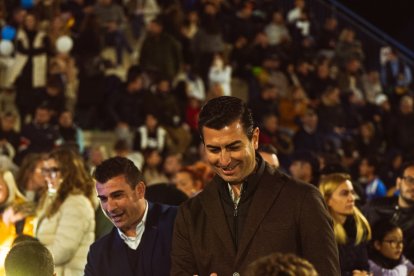 El alcalde de Níjar en la jornada inaugural.