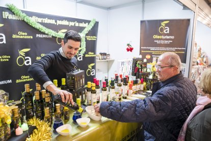 Stand de Oleo Almanzora en la X edición de la feria Sabores Almería.