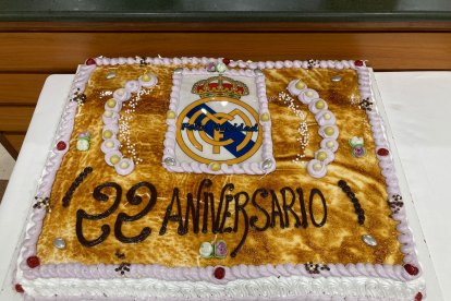 Una tarta Champions para una fiesta de Primera División. 