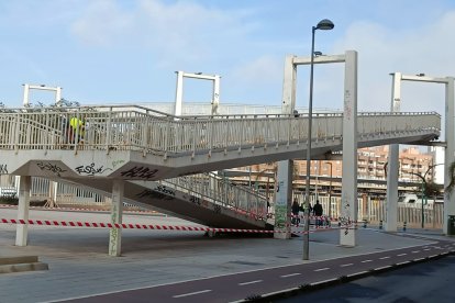 Imagen reciente de la pasarela.