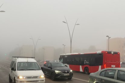 Así amanece Almería este martes.