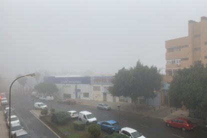 Imagen captada esta mañana.